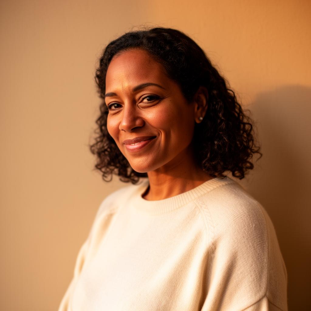 Portrait of the advocate (placeholder until the founder's real photo is provided).